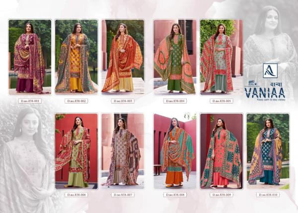 Alok Vaniaa Fancy Pashmina Digital Printed Salwar